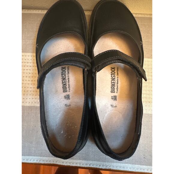 Birkenstock Iona Black Leather Mary Jane Shoe Size 41/ US 10-10.5 - Picture 4 of 7